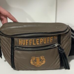 Quilted Brown Waist Bag Danielle Nicole